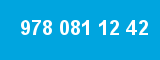978 081 12 42
